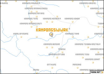 map of Kampong Sijijak