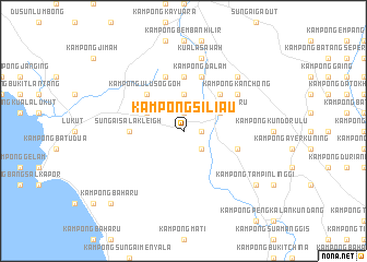 map of Kampong Siliau