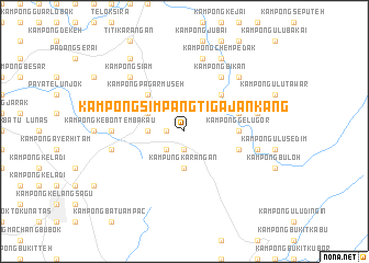 map of Kampong Simpang Tiga Jankang