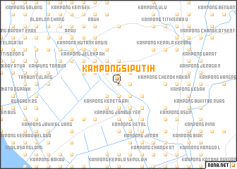 map of Kampong Siputih