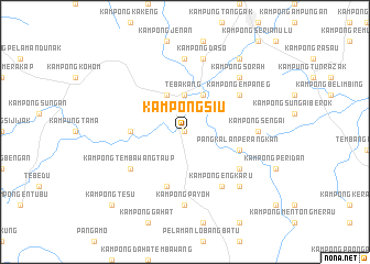 map of Kampong Siu