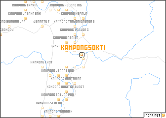 map of Kampong Sokti