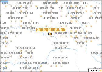 map of Kampong Sulad