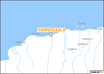map of Kampong Sula