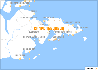map of Kampong Sumsum