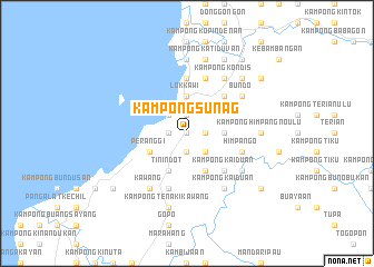 map of Kampong Sunag