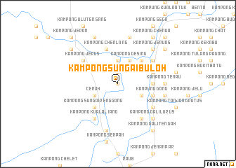 map of Kampong Sungai Buloh