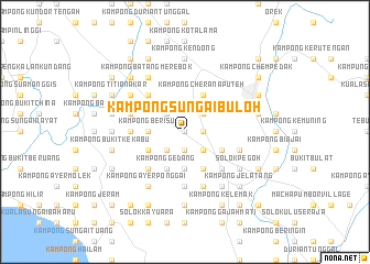 map of Kampong Sungai Buloh