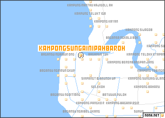 map of Kampong Sungai Nipah Baroh