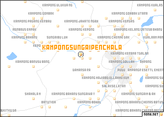 map of Kampong Sungai Penchala