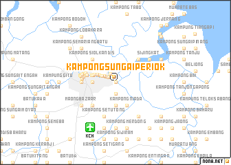 map of Kampong Sungai Periok