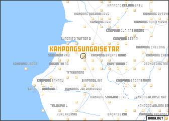map of Kampong Sungai Setar