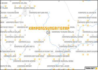 map of Kampong Sungai Terap