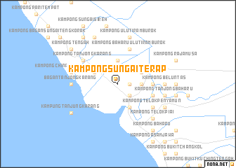 map of Kampong Sungai Terap