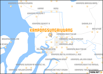 map of Kampong Sungai Udang