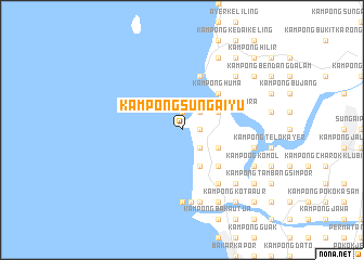 map of Kampong Sungai Yu