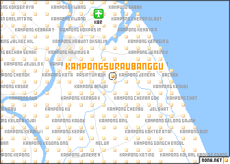 map of Kampong Surau Banggu