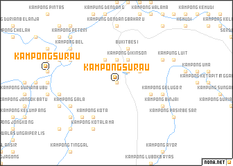 map of Kampong Surau