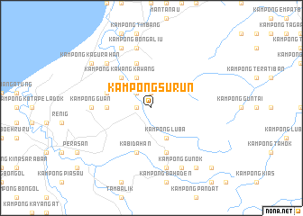 map of Kampong Surun