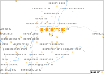 map of Kampong Taba