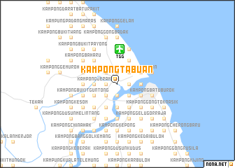 map of Kampong Tabuan