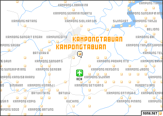 map of Kampong Tabuan