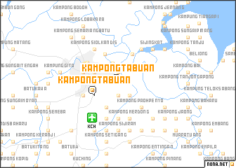 map of Kampong Tabuan
