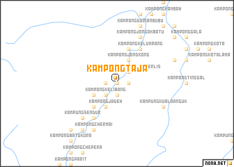 map of Kampong Taja