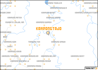 map of Kampong Tajo