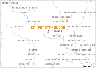 map of Kampong Takulong
