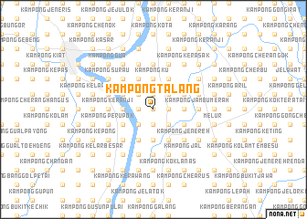 map of Kampong Talang