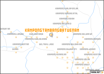 map of Kampong Tambang Batu Enam