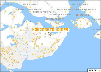 map of Kampong Tampines