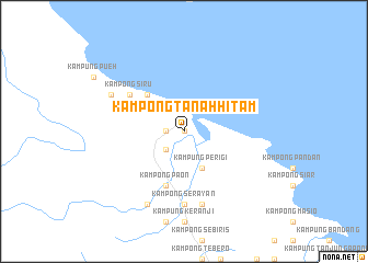 map of Kampong Tanah Hitam