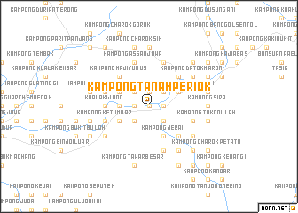 map of Kampong Tanah Periok