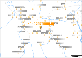 map of Kampong Tanalia