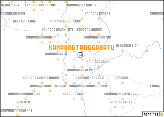 map of Kampong Tangga Batu