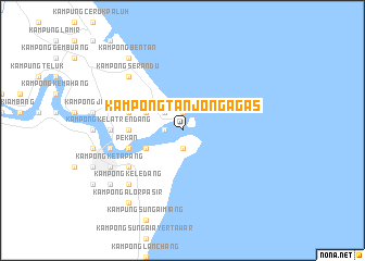 map of Kampong Tanjong Agas