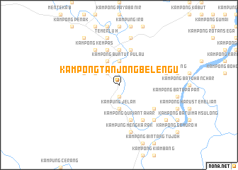 map of Kampong Tanjong Belengu