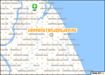 map of Kampong Tanjong Jering