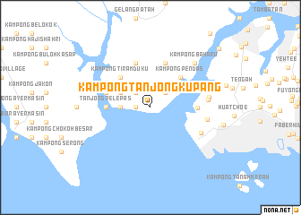 map of Kampong Tanjong Kupang