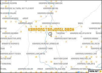 map of Kampong Tanjong Laboh