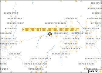 map of Kampong Tanjong Limau Purut