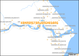 map of Kampong Tanjong Medang