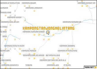 map of Kampong Tanjong Melintang