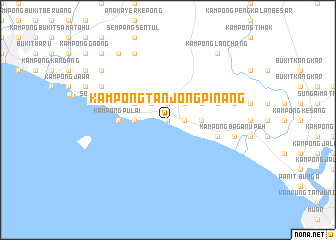 map of Kampong Tanjong Pinang
