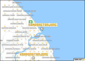 map of Kampong Tanjong