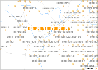 map of Kampong Tanyong Bale