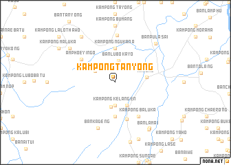 map of Kampong Tanyong