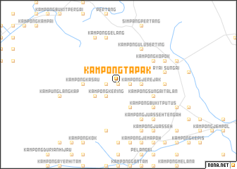 map of Kampong Tapak